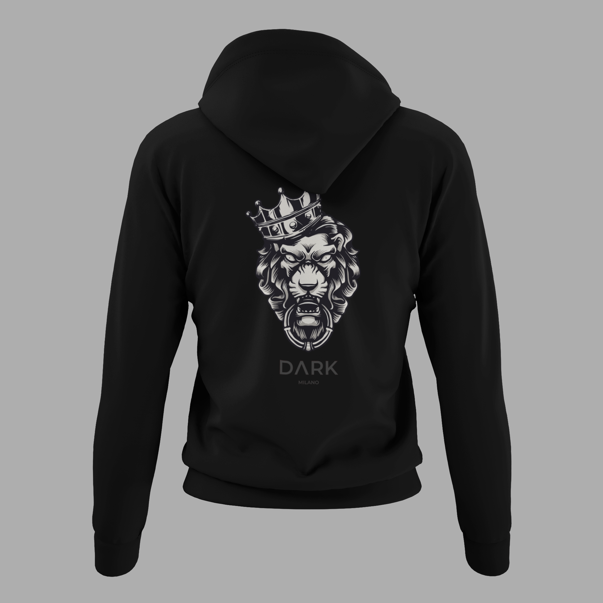 Dark Lion Hoodie Dark Milano
